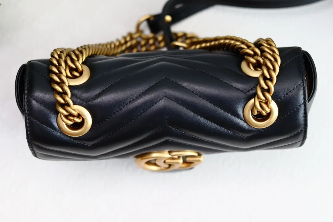 All categories Official website "Brand Women's Bags" Women's Bags 💙 GUCCI 2022 official new Gucci crossbody bag wholesale Original order quality 58003500 Size: 23-14-6Cm