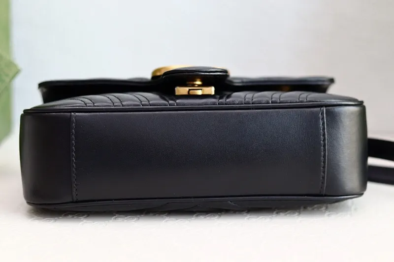 All categories Official website "Brand Women's Bags" Women's Bags 💙 GUCCI 2022 official new Gucci crossbody bag wholesale Original order quality 58003500 Size: 23-14-6Cm