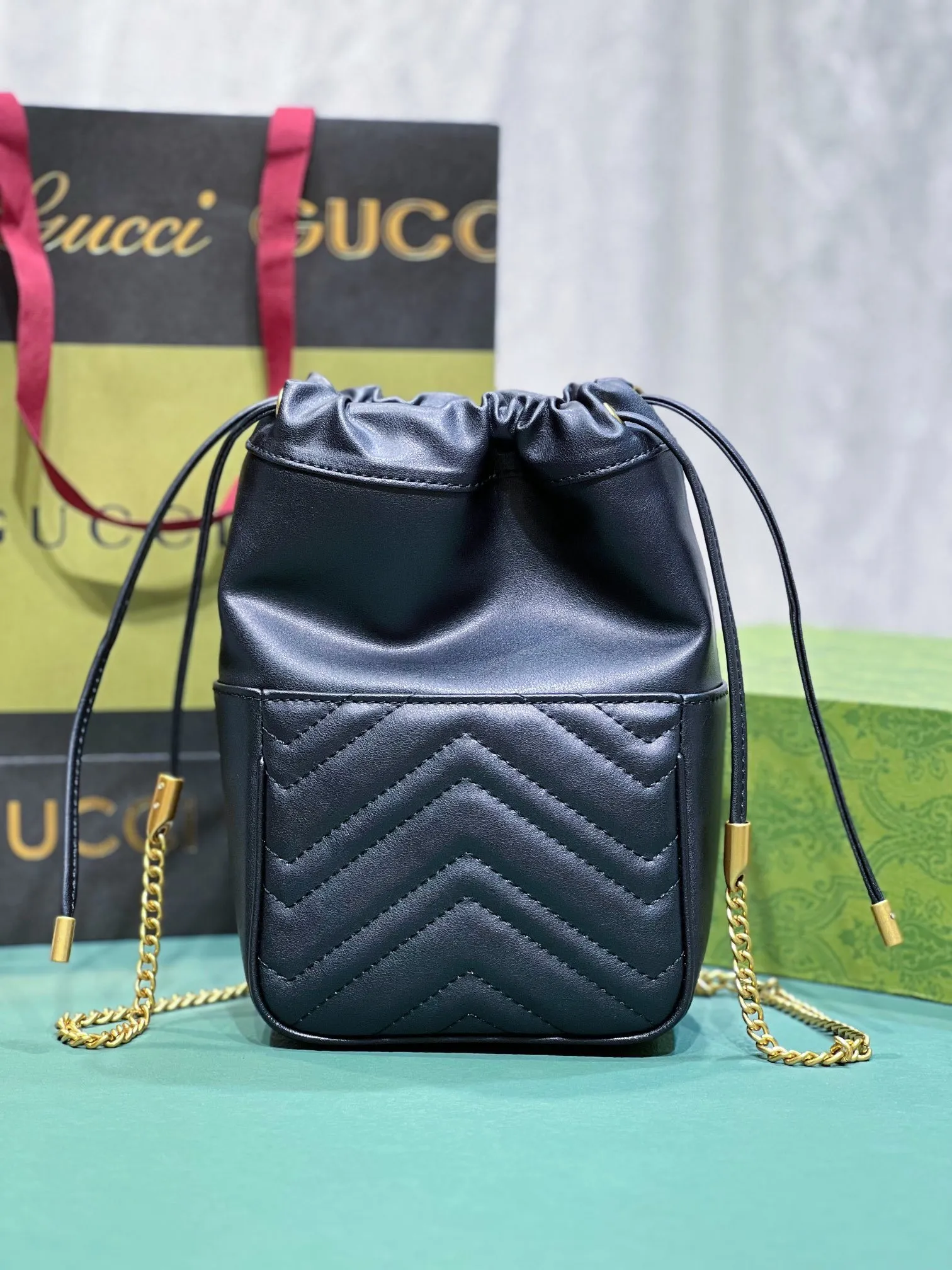 All categories Official website "Brand Women's Bags" Women's Bags 💙 GUCCI 2023 latest GUCCI bucket bag