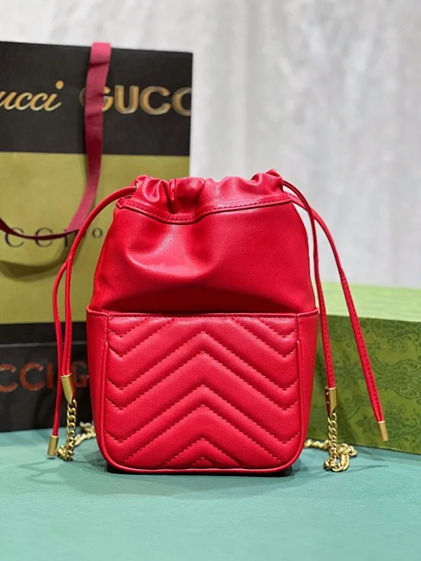 All categories Official website "Brand Women's Bags" Women's Bags 💙 GUCCI 2023 latest GUCCI bucket bag