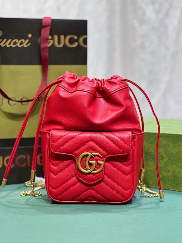 All categories Official website "Brand Women's Bags" Women's Bags 💙 GUCCI 2023 latest GUCCI bucket bag