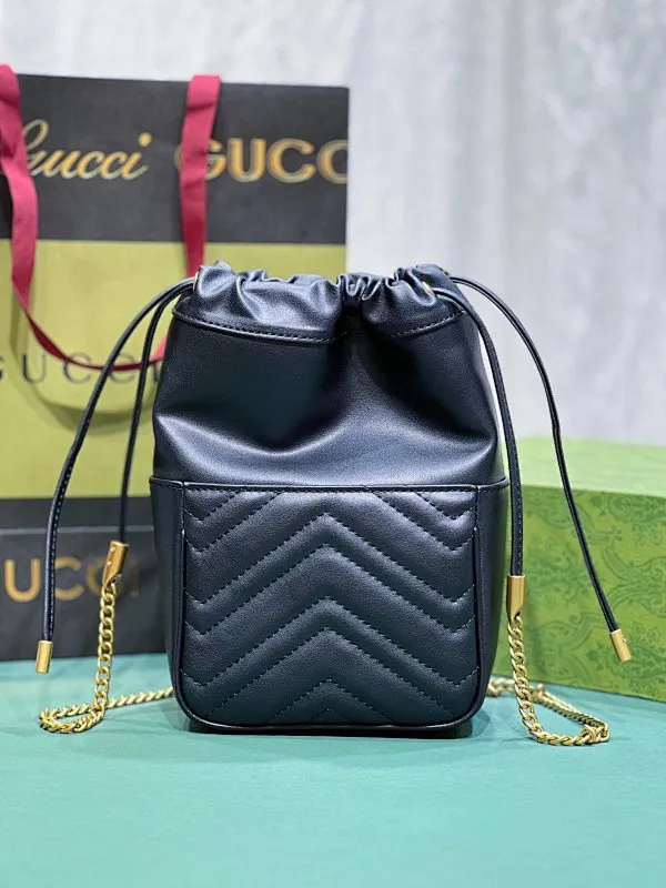 All categories Official website "Brand Women's Bags" Women's Bags 💙 GUCCI 2023 latest GUCCI bucket bag