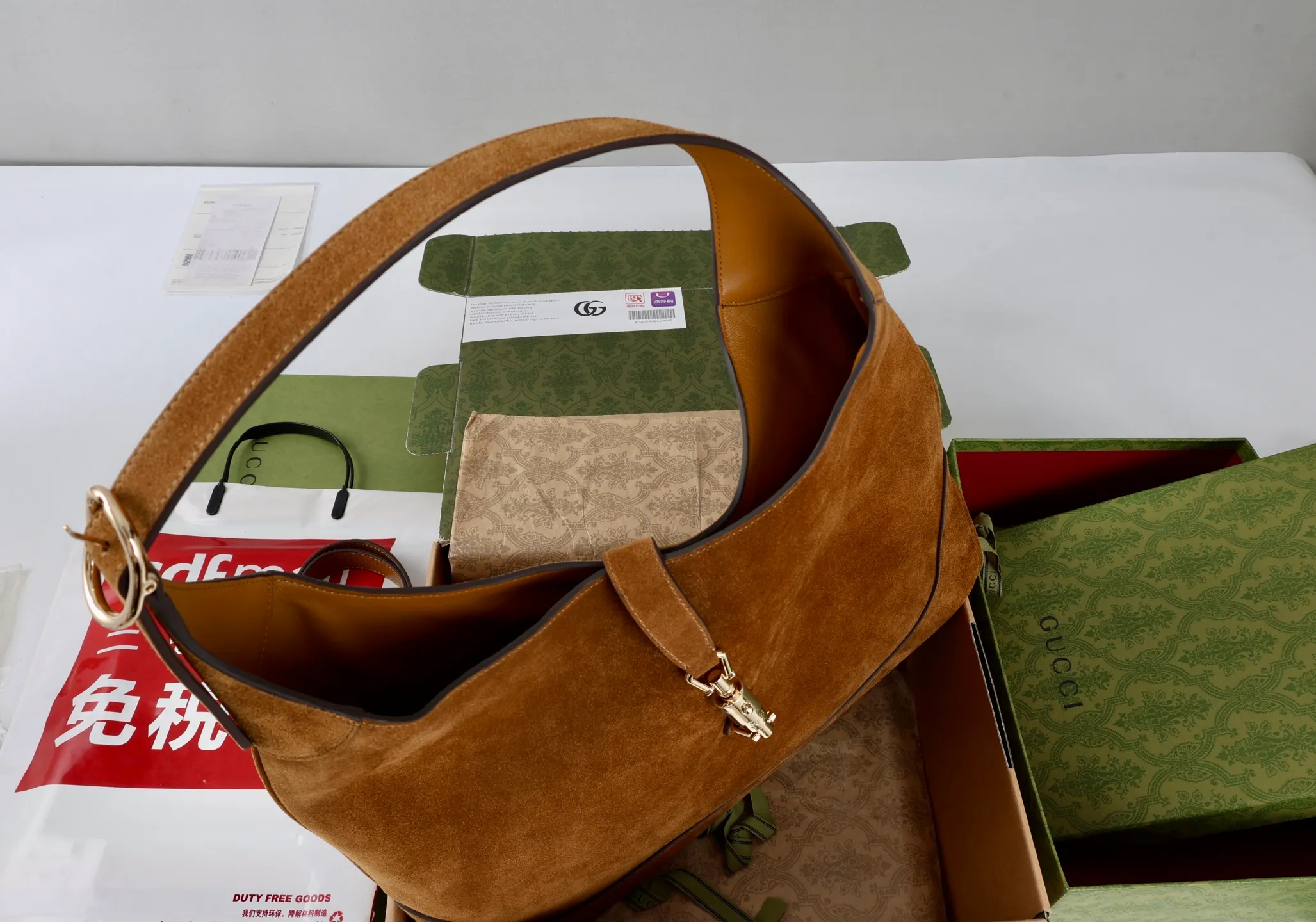 All Categories Official Website "Brand Women's Bags" Women's Bags 💙 GUCCI 2026 GUCCI New Underarm Shoulder Bag