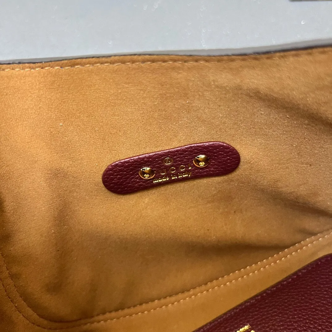 All Categories Official Website "Brand Women's Bags" Women's Bags 💙 GUCCI 2025 New Gucci Softbit Cowhide Handbag