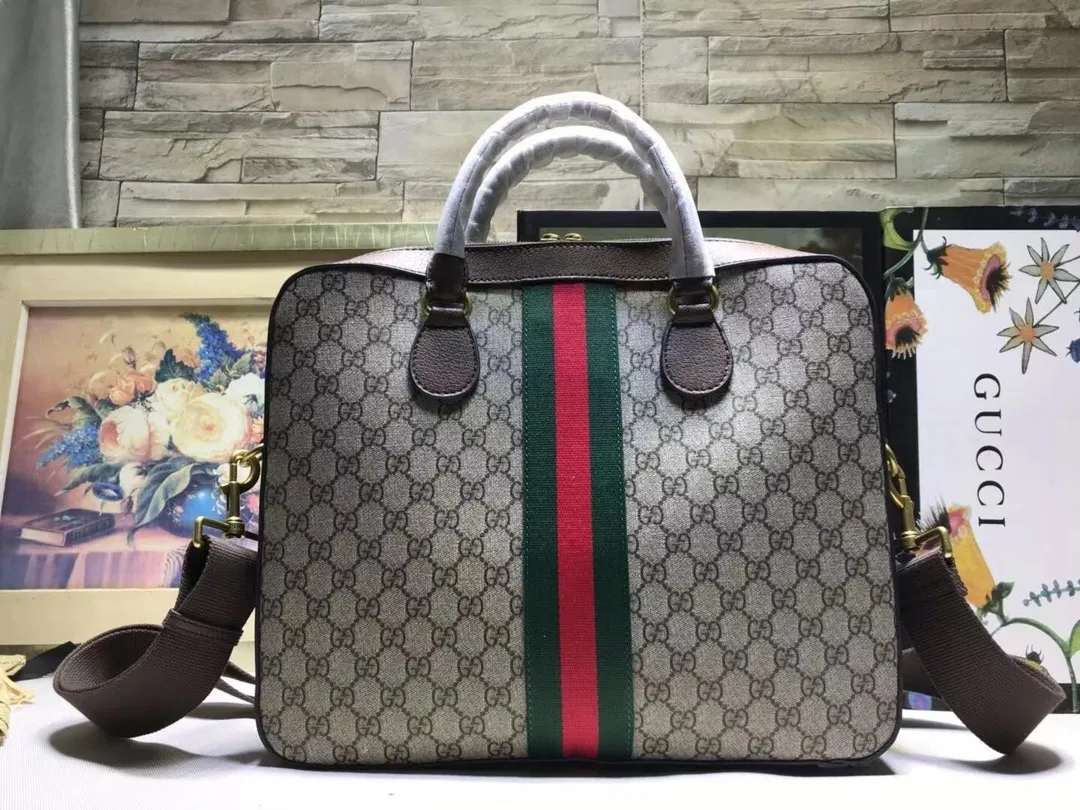 All categories Official website "Brand Women's Bags" Women's Bags 💙 GUCCI 2022 official new Gucci briefcase wholesale Original order quality 58002200 Size: 36.5-28.5-7 Cm