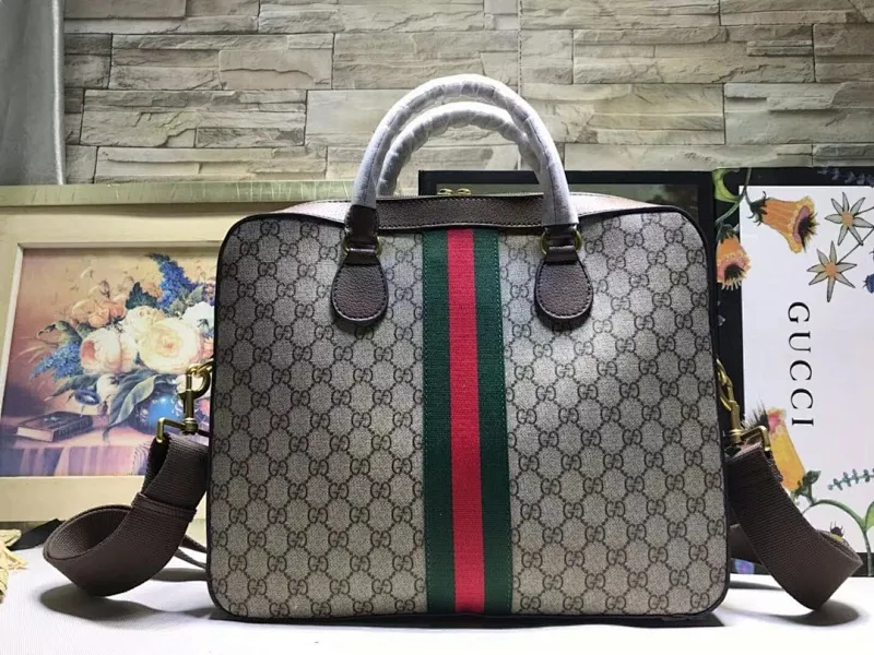All categories Official website "Brand Women's Bags" Women's Bags 💙 GUCCI 2022 official new Gucci briefcase wholesale Original order quality 58002200 Size: 36.5-28.5-7 Cm