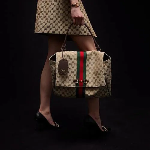 All categories Official website "Brand Women's Bags" Women's Bags 💙 GUCCI 2026 new GUCCI hand-held crossbody bag