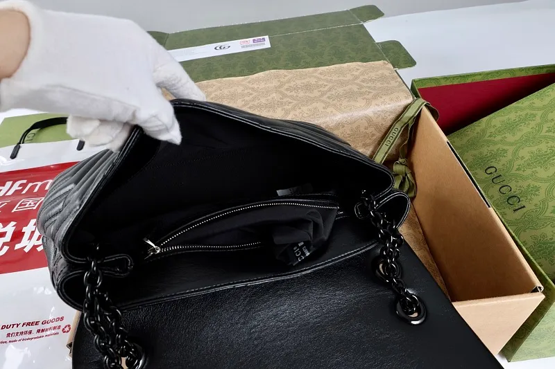 All Categories Official Website "Brand Women's Bags" Women's Bags 💙 GUCCI GUCCI 2026 New Classic GG Pattern Crossbody Bag