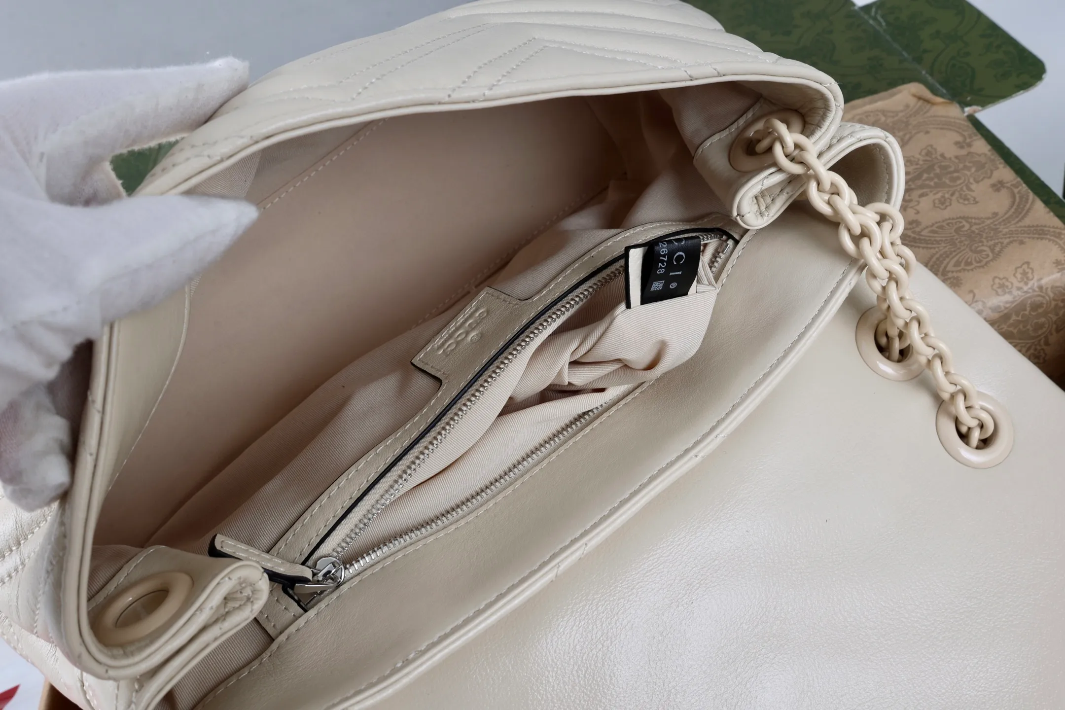 All Categories Official Website "Brand Women's Bags" Women's Bags 💙 GUCCI GUCCI 2026 New Classic GG Pattern Crossbody Bag