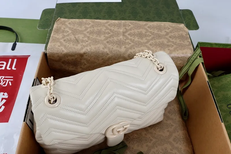 All Categories Official Website "Brand Women's Bags" Women's Bags 💙 GUCCI GUCCI 2026 New Classic GG Pattern Crossbody Bag