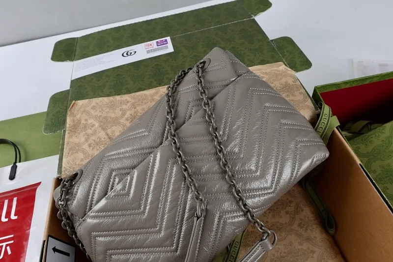 All Categories Official Website "Brand Women's Bags" Women's Bags 💙 GUCCI GUCCI 2026 New Classic GG Pattern Crossbody Bag