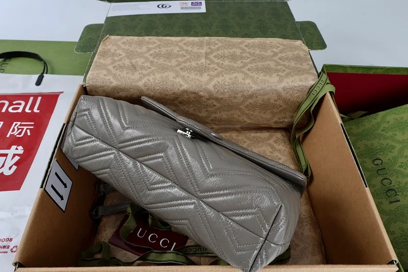 All Categories Official Website "Brand Women's Bags" Women's Bags 💙 GUCCI GUCCI 2026 New Classic GG Pattern Crossbody Bag