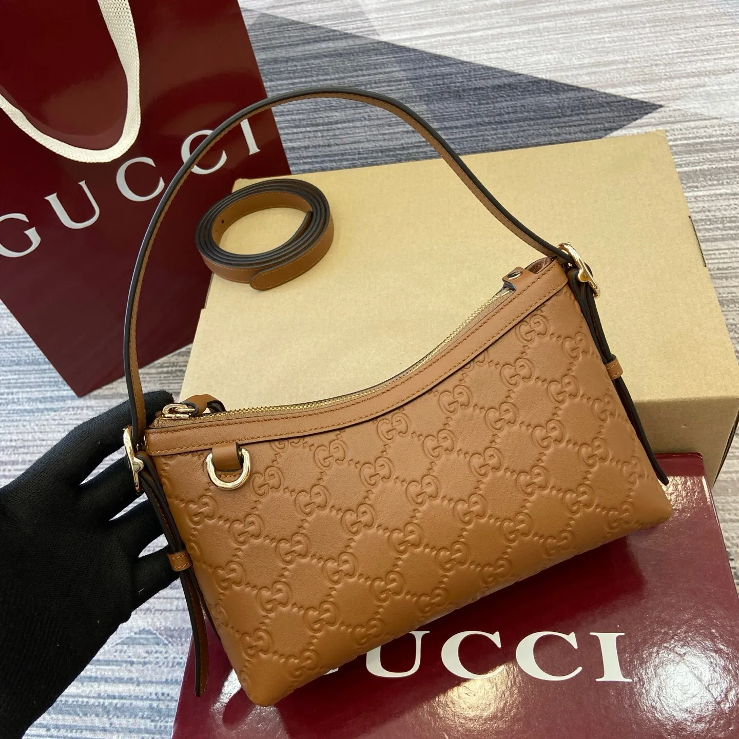All Categories Official Website "Brand Women's Bags" Women's Bags 💙 GUCCI 2025 New GUCCI Crossbody Bag