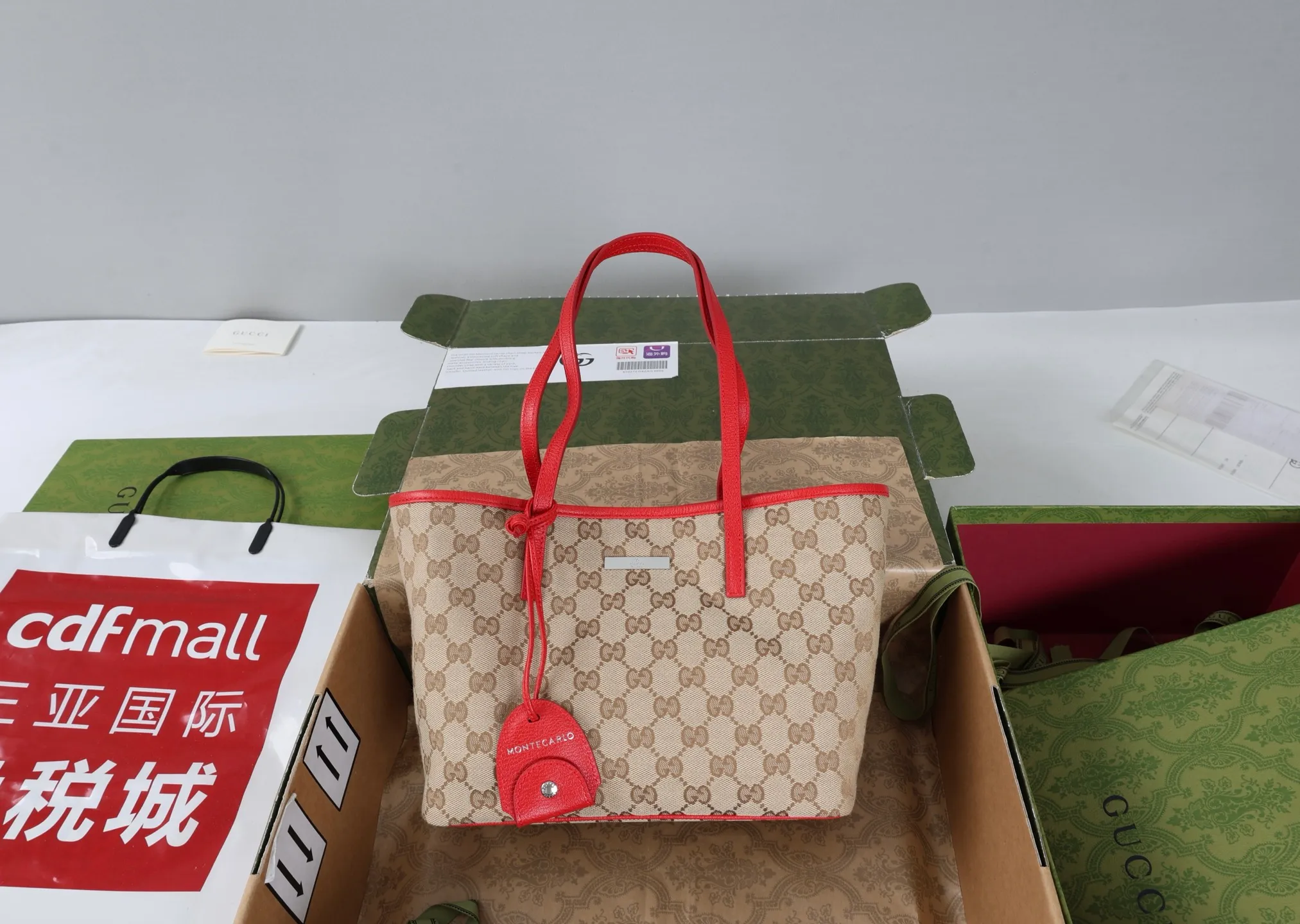 All Categories Official Website "Brand Women's Bags" Women's Bags 💙 GUCCI 2026 Classic GUCCI Print Crossbody Bag