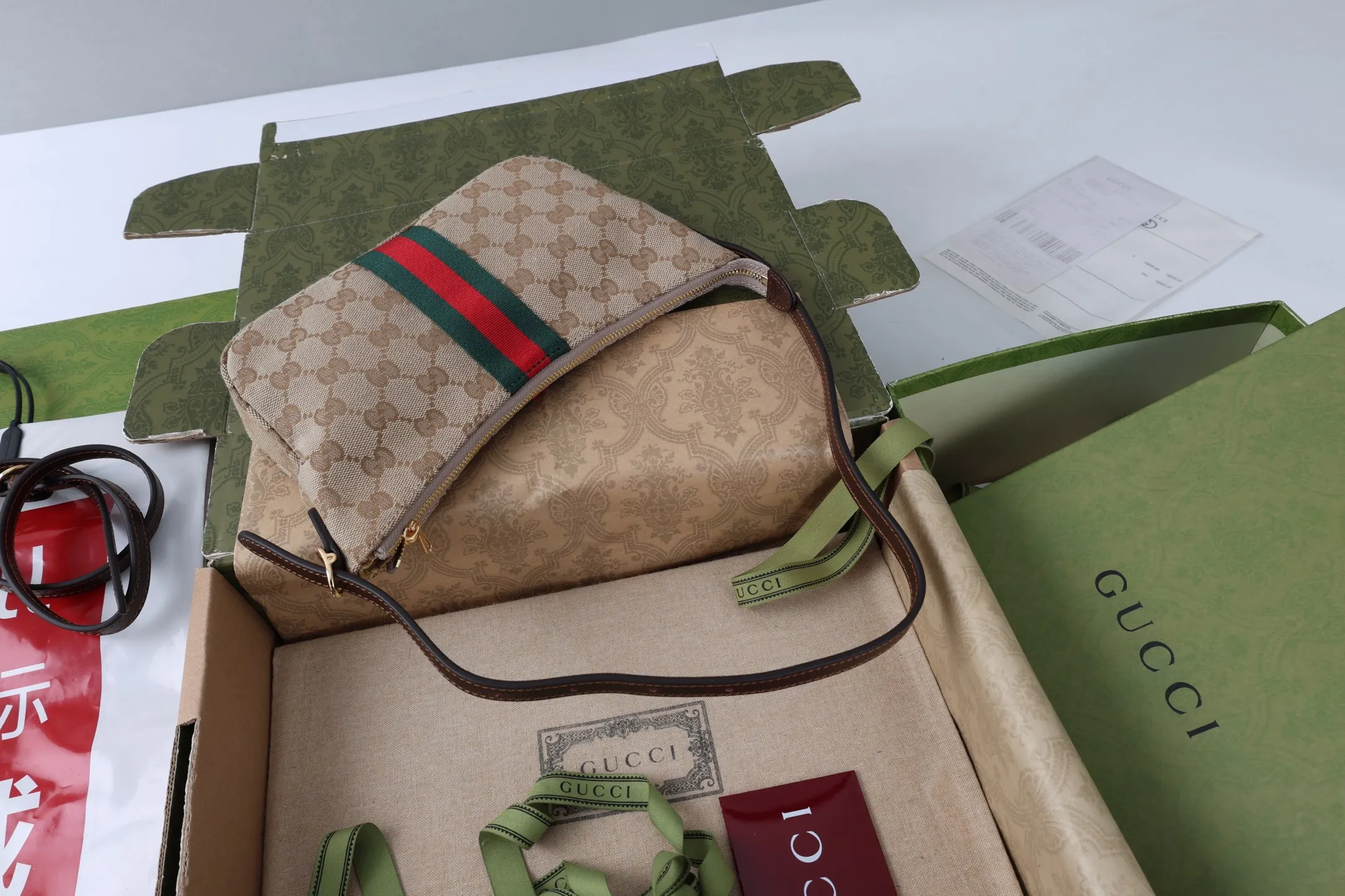 All Categories Official Website "Brand Women's Bags" Women's Bags 💙 GUCCI 2026 GUCCI New Underarm Shoulder Bag