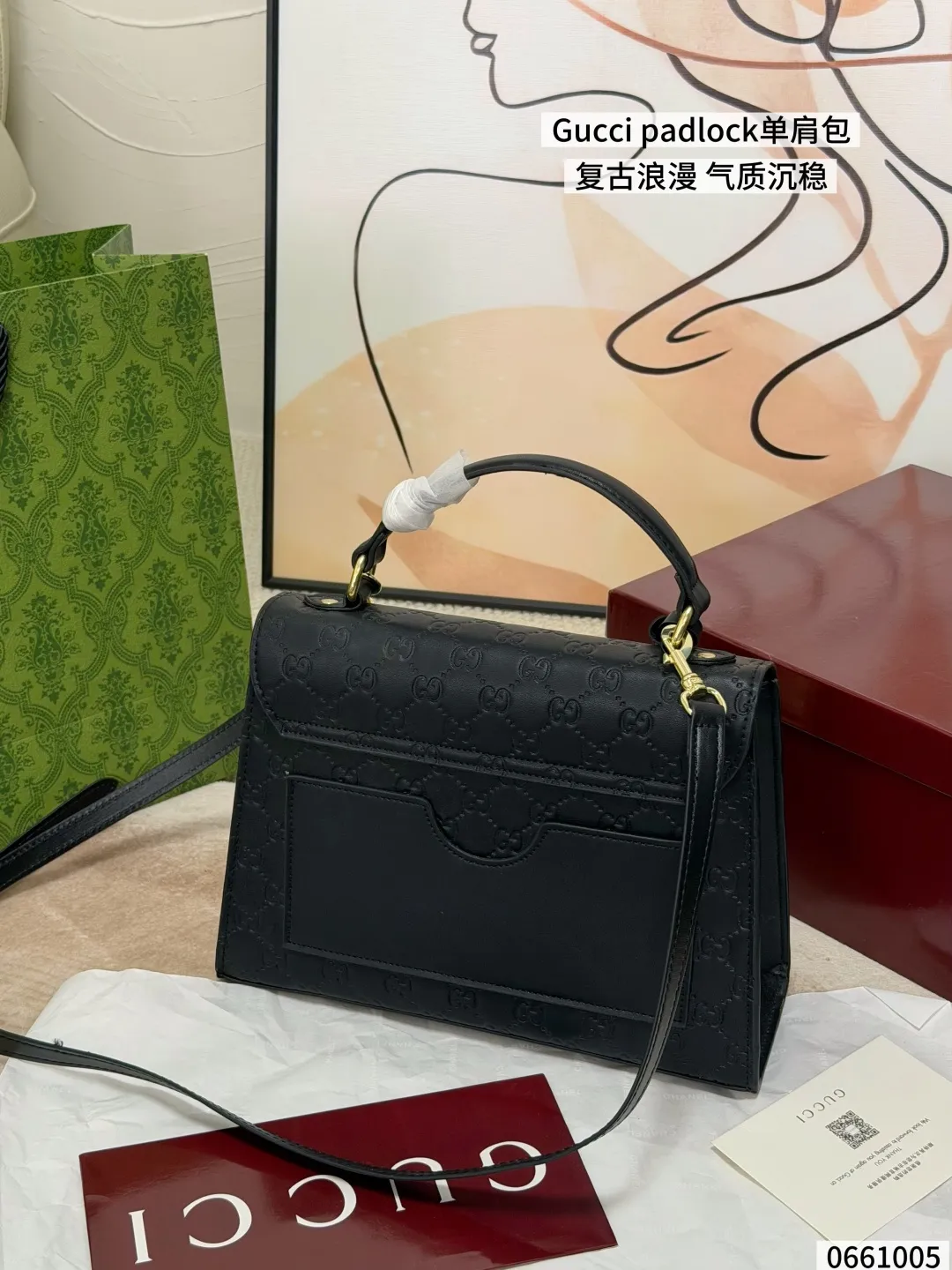 All Categories Official Website "Brand Women's Bags" Women's Bags 💙 GUCCI 2026 New GUCCI Crossbody Bag