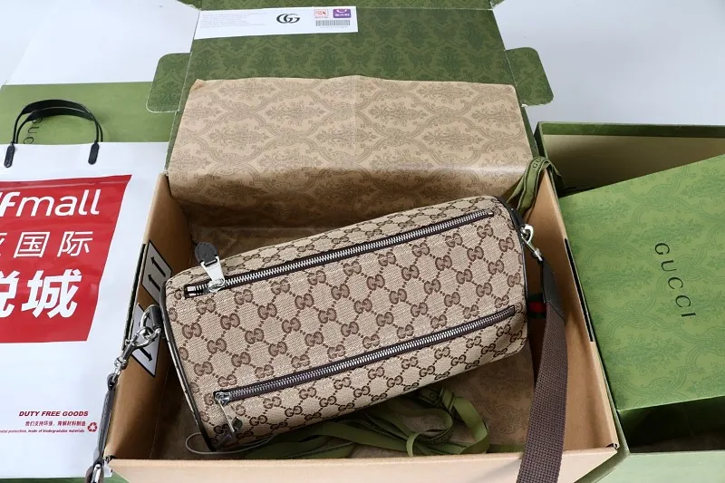 All Categories Official Website "Brand Women's Bags" Women's Bags 💙 GUCCI GUCCI 2026 New Classic GG Pattern Crossbody Bag