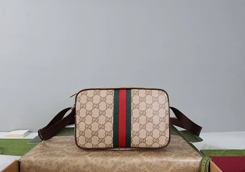All Categories Official Website "Brand Women's Bags" Women's Bags 💙 GUCCI GUCCI 2026 New Classic GG Pattern Crossbody Bag