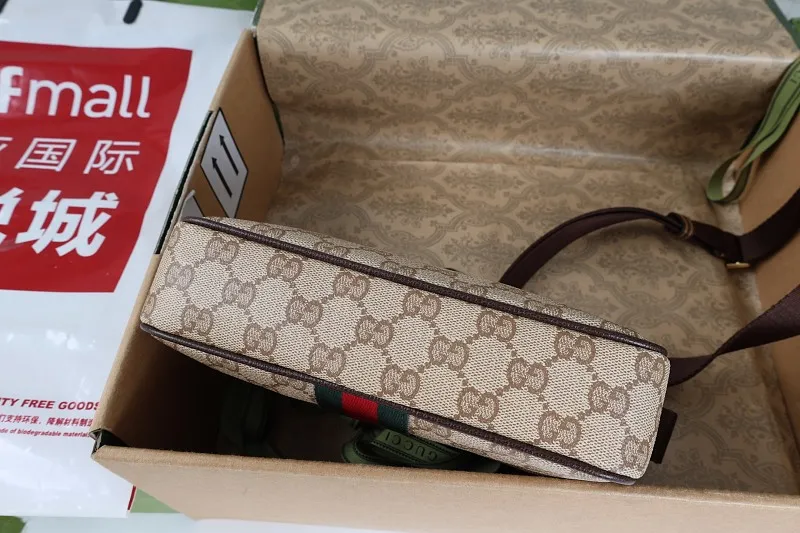 All Categories Official Website "Brand Women's Bags" Women's Bags 💙 GUCCI GUCCI 2026 New Classic GG Pattern Crossbody Bag