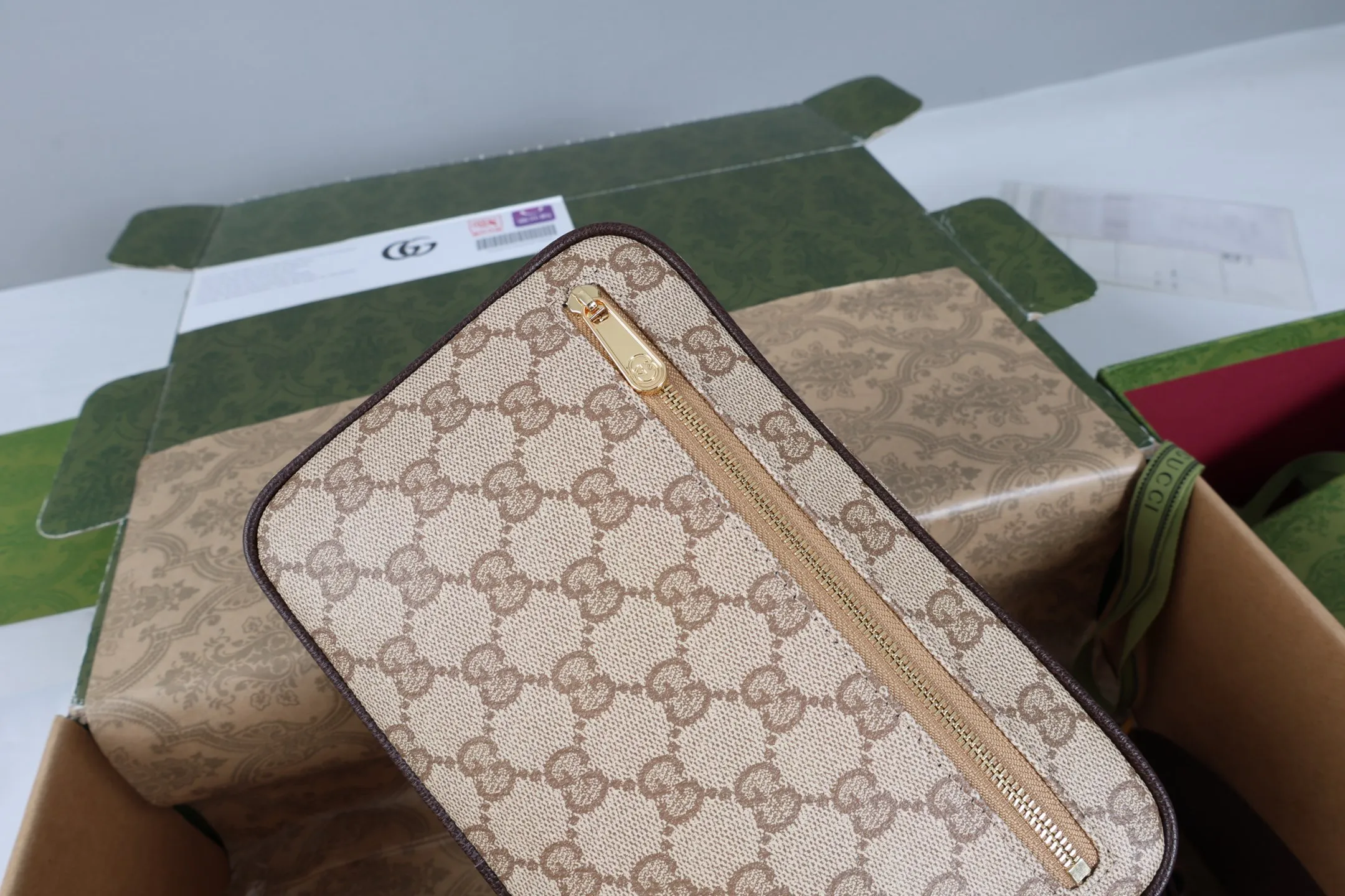 All Categories Official Website "Brand Women's Bags" Women's Bags 💙 GUCCI GUCCI 2026 New Classic GG Pattern Crossbody Bag