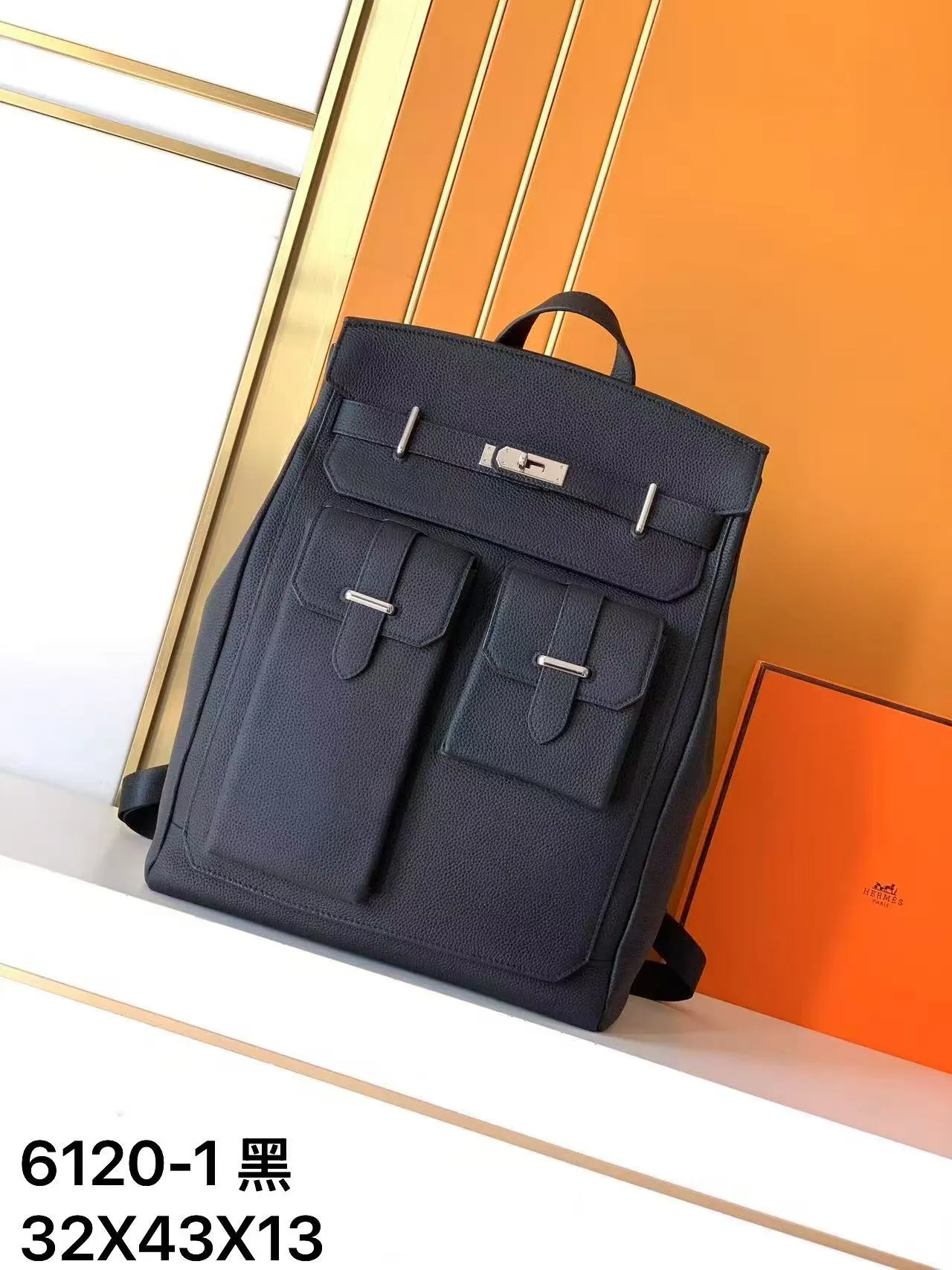 All categories Hermès men's bags (Hermès) Hermès original order 6120-1