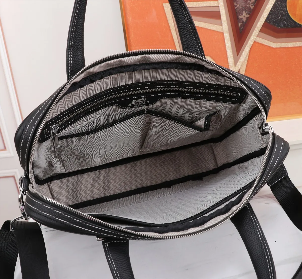 All categories 💚 Top version men’s bags 💚 Hermes 2023 new Hermes briefcase
