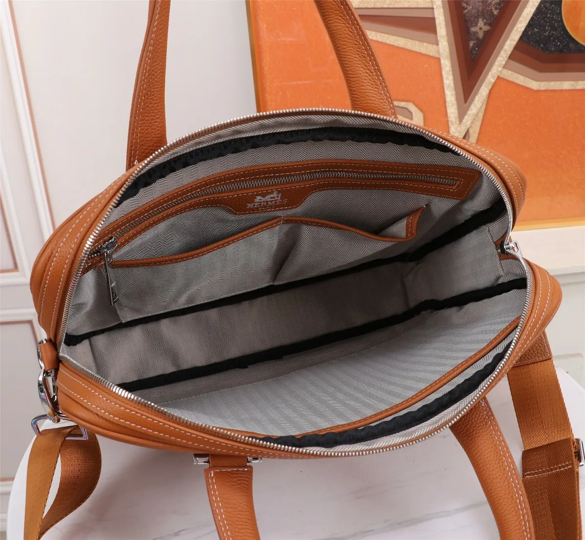 All categories 💚 Top version men’s bags 💚 Hermes 2023 new Hermes briefcase