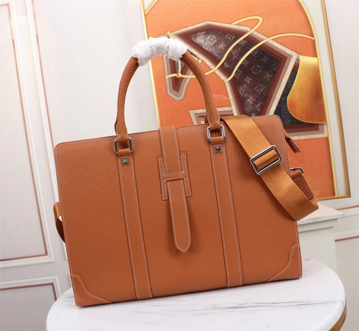 All categories 💚 Top version men’s bags 💚 Hermes 2023 new Hermes briefcase