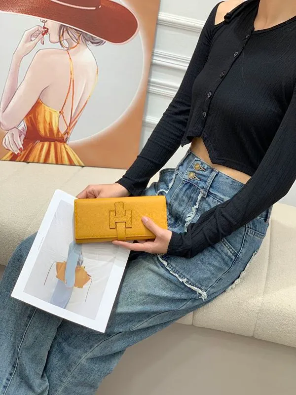 All Categories Hermès Wallet (Hermès) Hermès 514-2 Leather Buckle