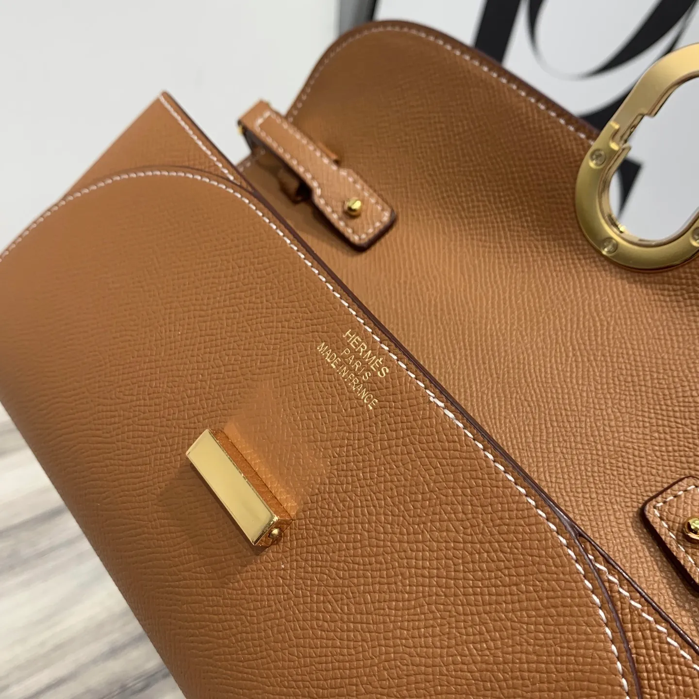 All Categories Hermès Wallet (Hermès) Hermès 961 Gold Buckle