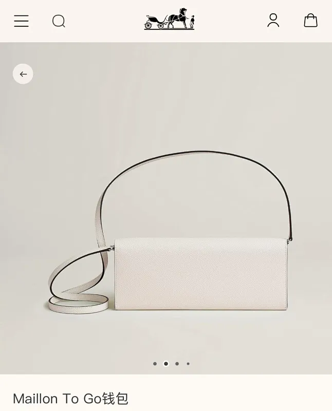 All Categories Hermès Wallet (Hermès) Hermès 961 Gold Buckle