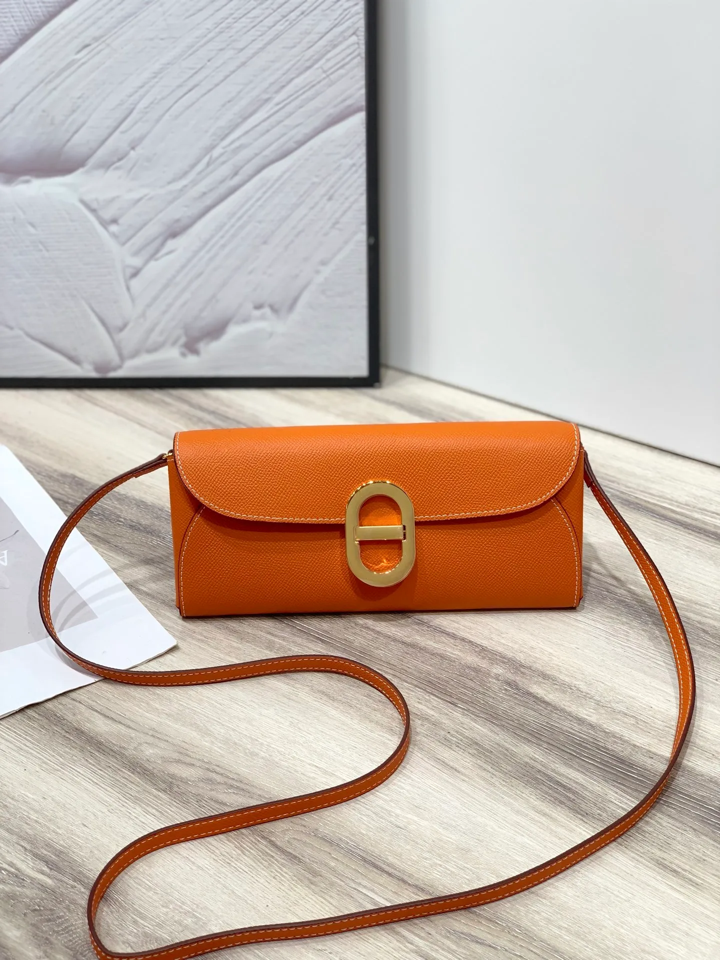 All Categories Hermès Wallet (Hermès) Hermès 961 Gold Buckle