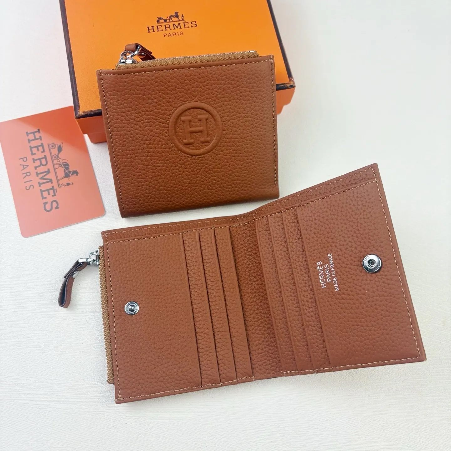 All categories Hermès wallet (Hermès) Hermès 6357 pressed