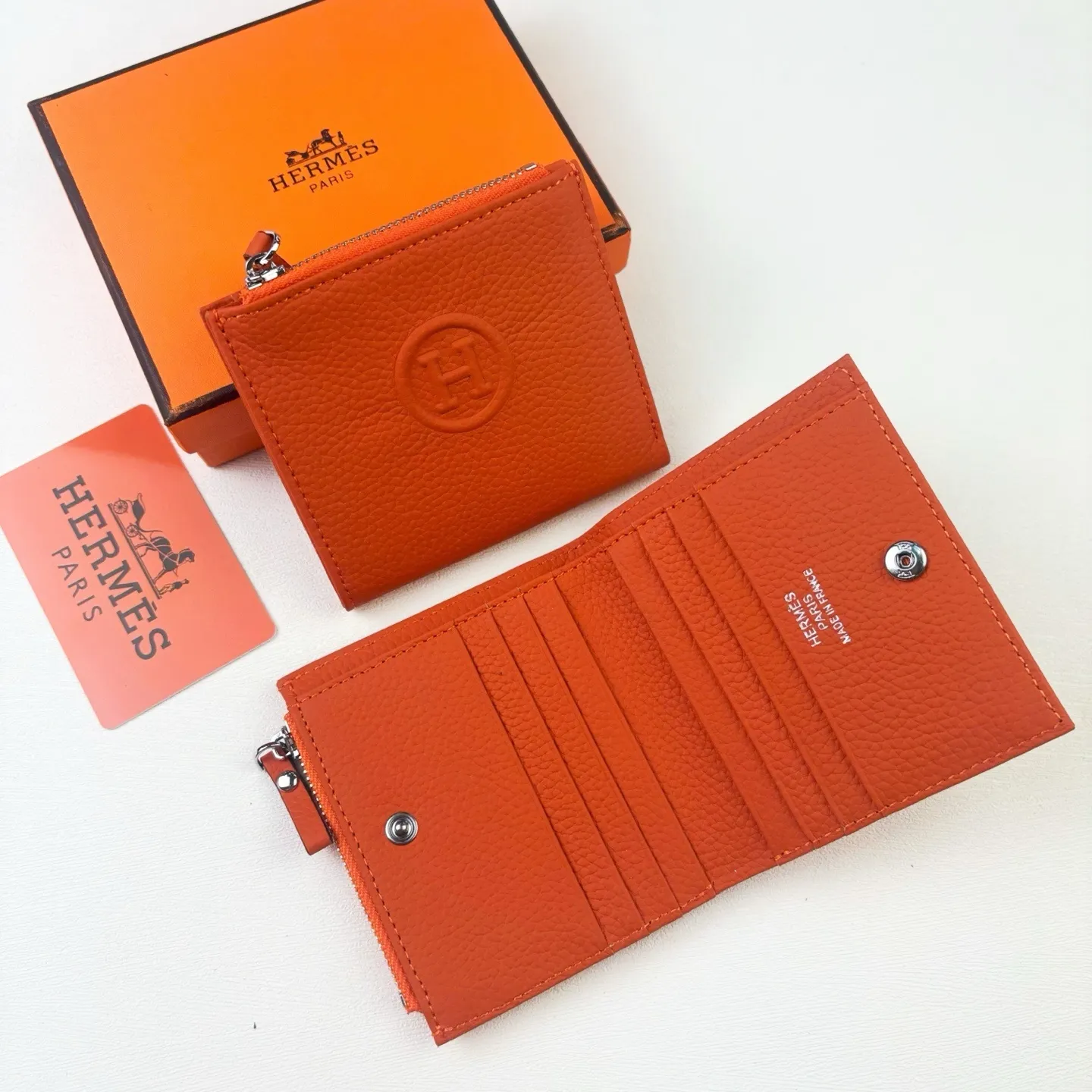 All categories Hermès wallet (Hermès) Hermès 6357 pressed