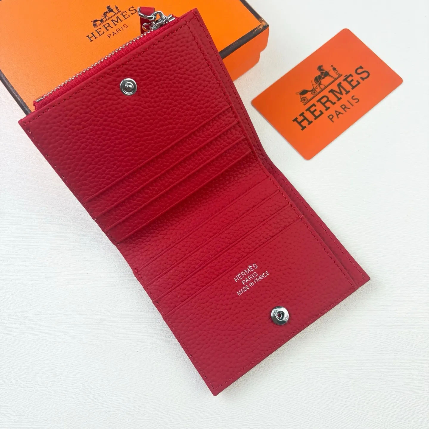 All categories Hermès wallet (Hermès) Hermès 6357 pressed