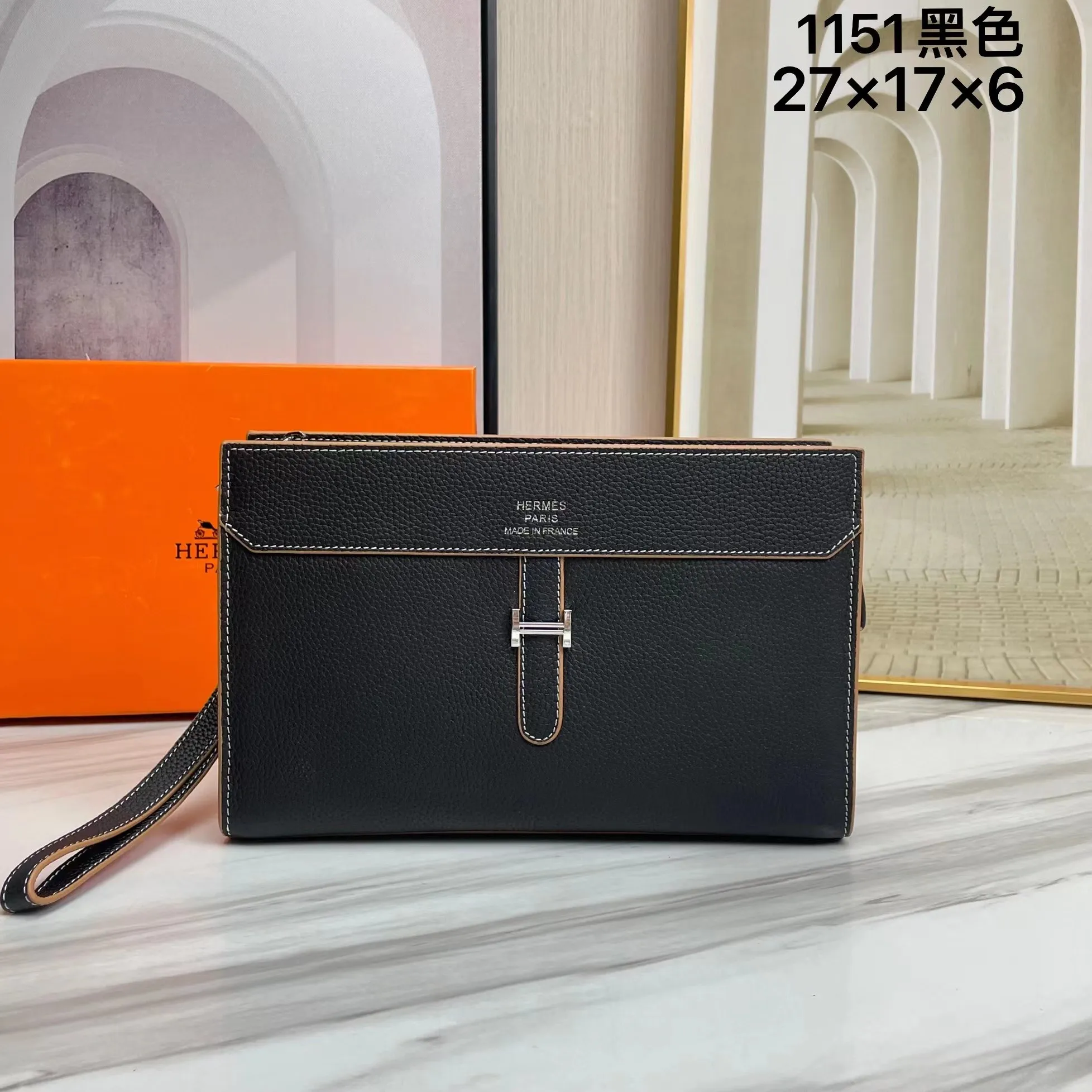 All categories Hermès wallet (Hermès) Hermès 33244-1