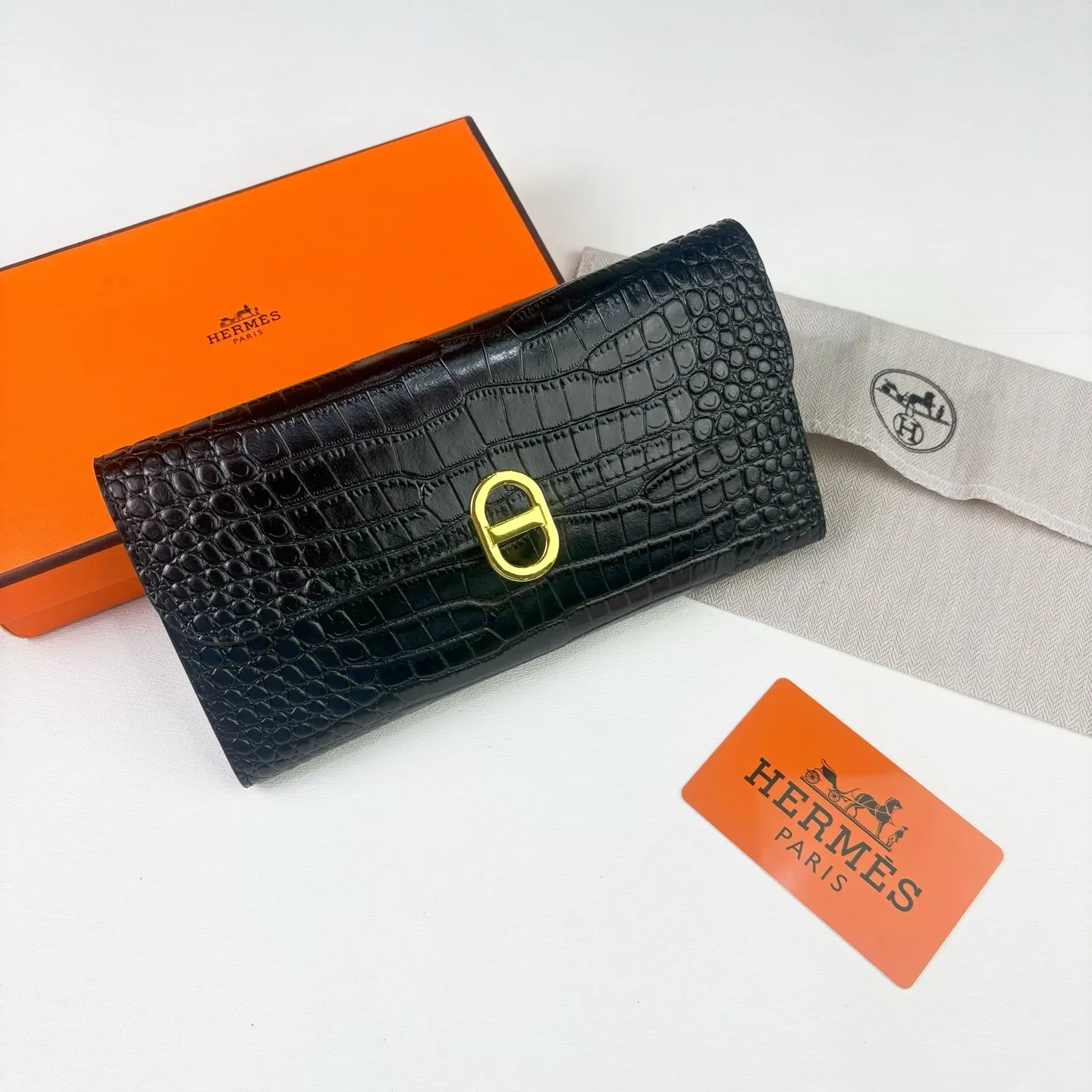 All Categories Hermès Wallet (Hermès) Hermès 0699 Gold Buckle