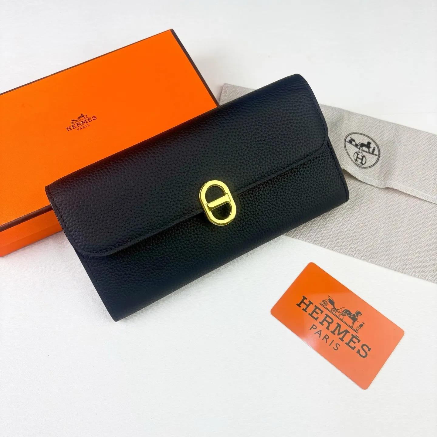 All Categories Hermès Wallet (Hermès) Hermès 0699 Gold Buckle