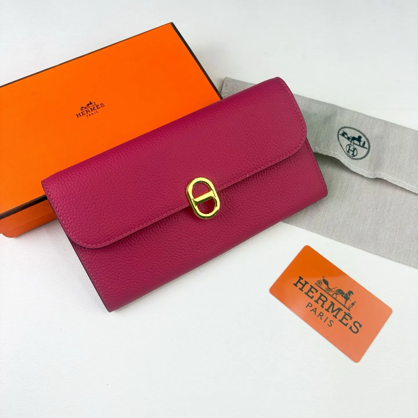 All Categories Hermès Wallet (Hermès) Hermès 0699 Gold Buckle