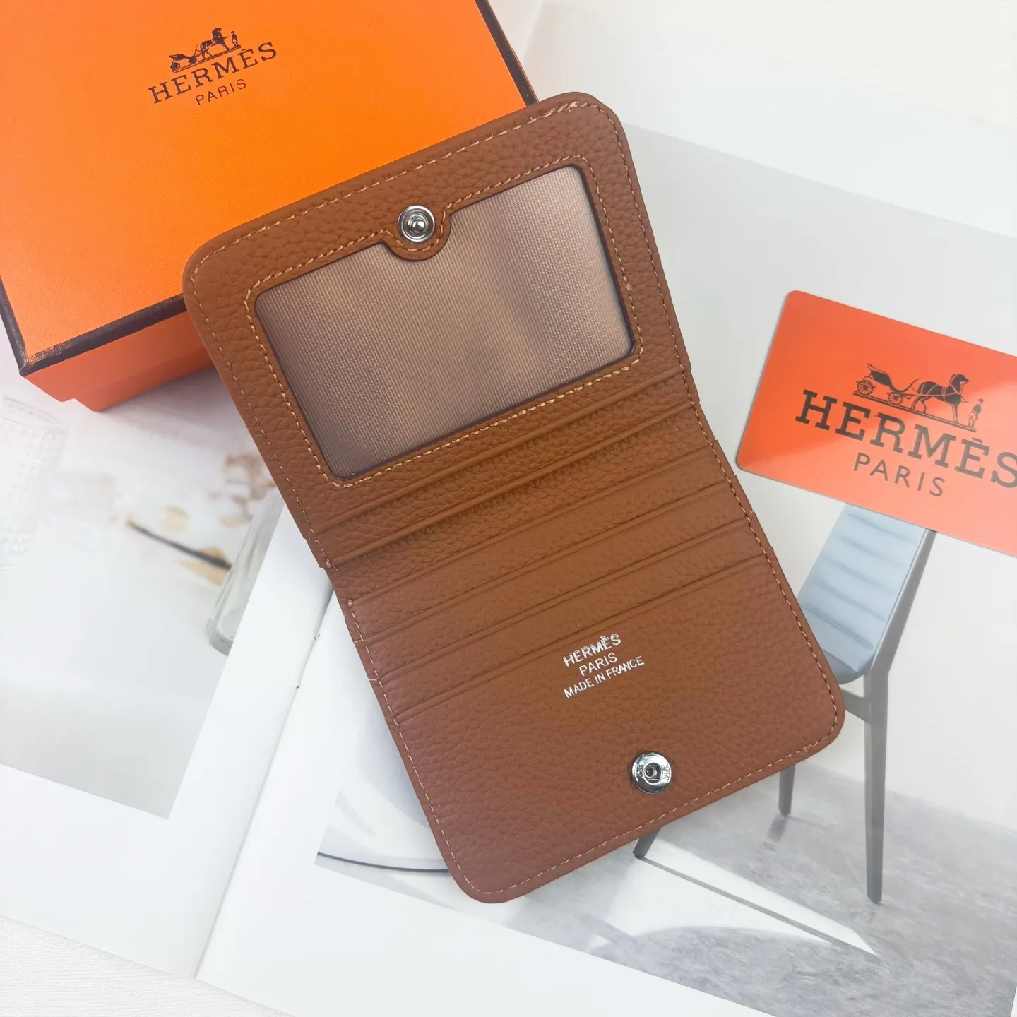 All Categories Hermès Wallet (Hermès) Hermès 6516 Pressed
