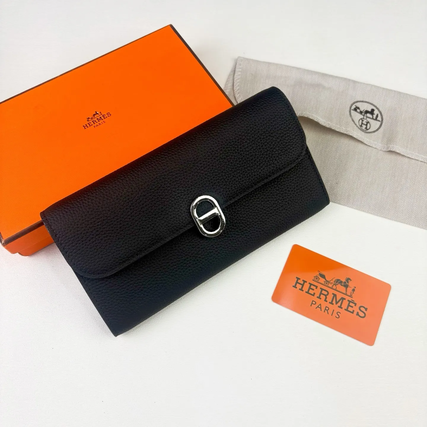 All Categories Hermès Wallet (Hermès) Hermès 0699 Silver Buckle