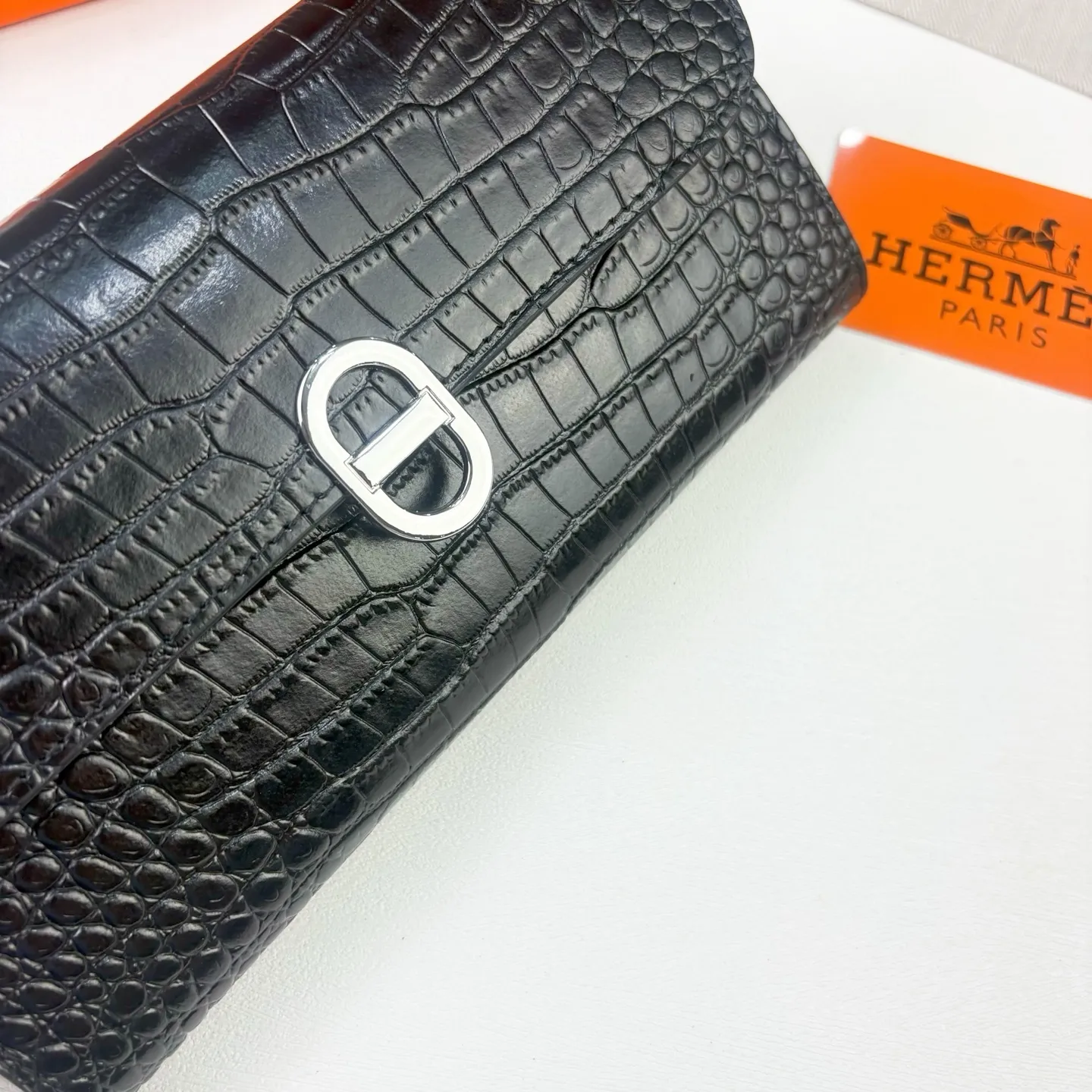 All Categories Hermès Wallet (Hermès) Hermès 0699 Silver Buckle