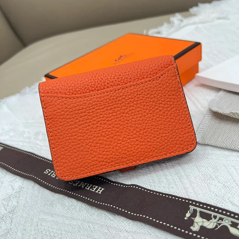 All categories Hermès wallet (Hermès) Hermès 5121 pebbled silver buckle