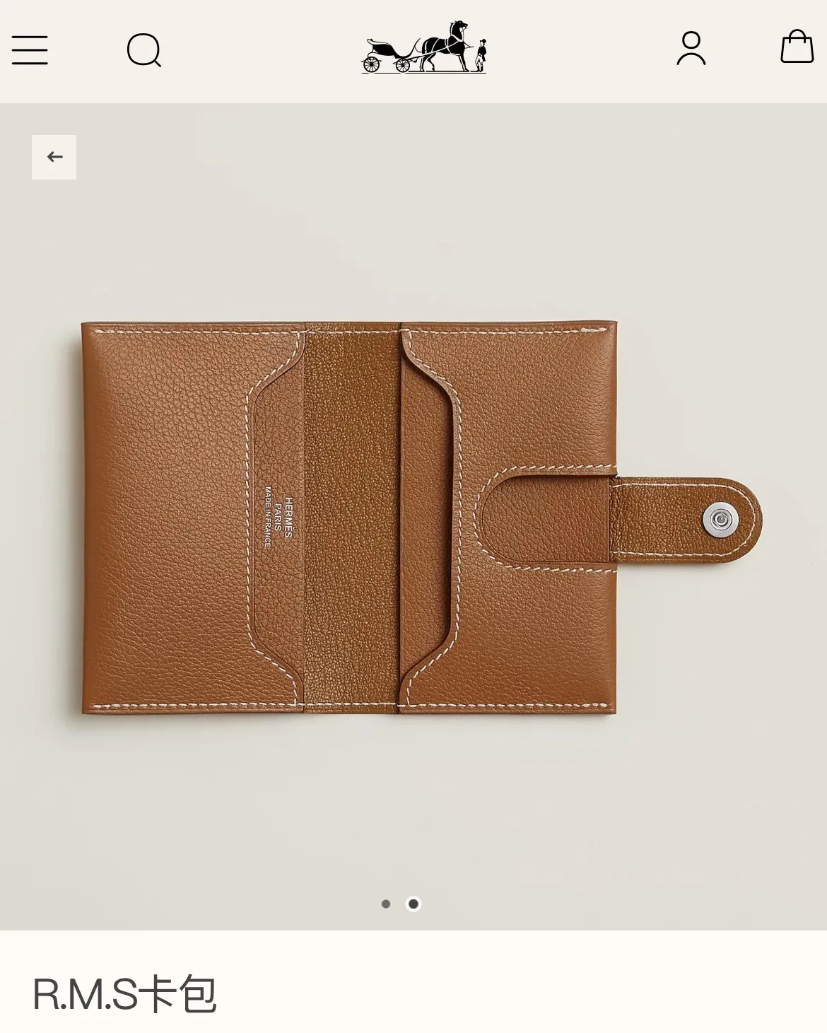 All categories Hermès wallet (Hermès) Hermès 515_CM_1