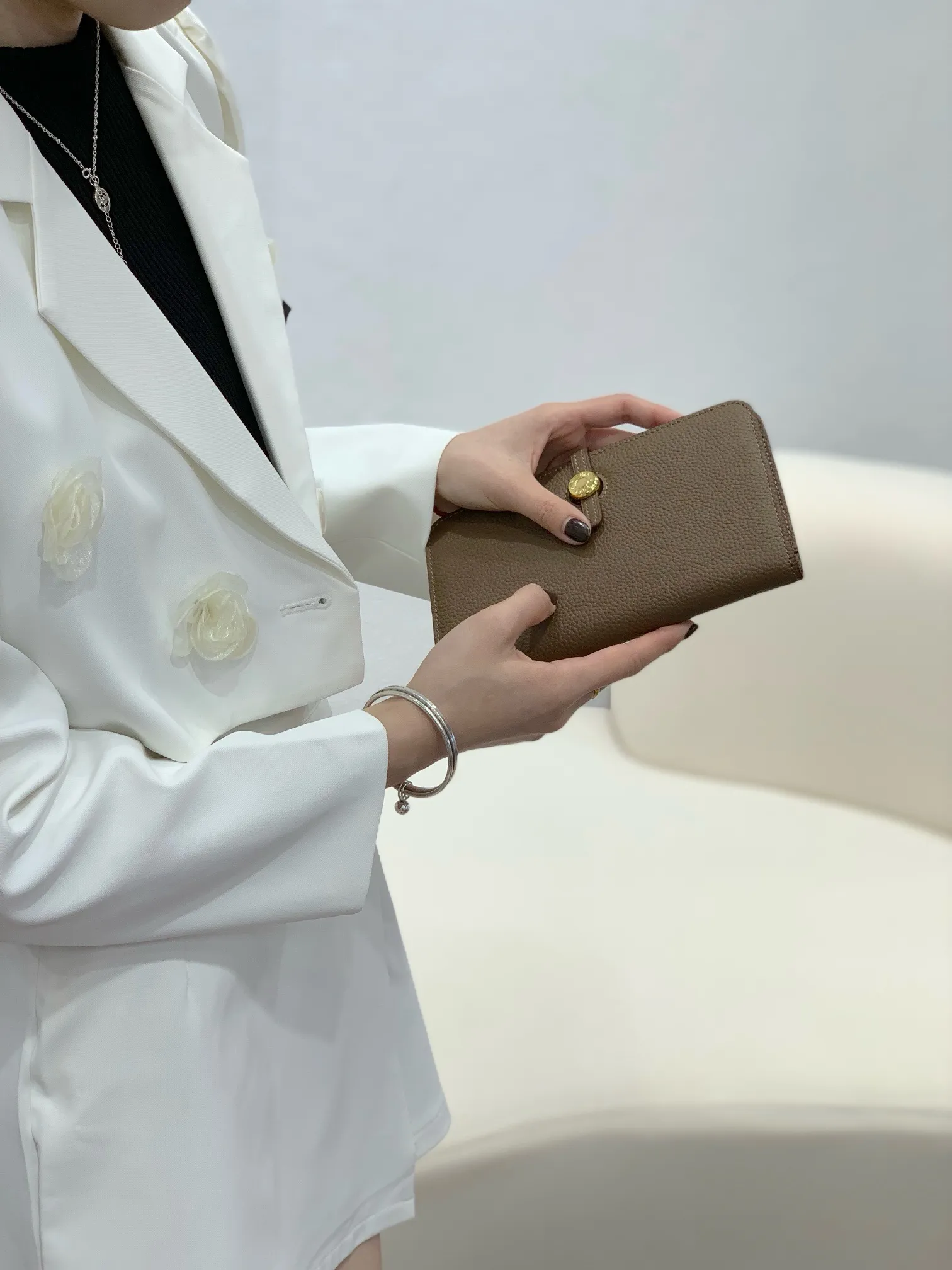 All categories Hermès wallet (Hermès) Hermès 533 gold buckle