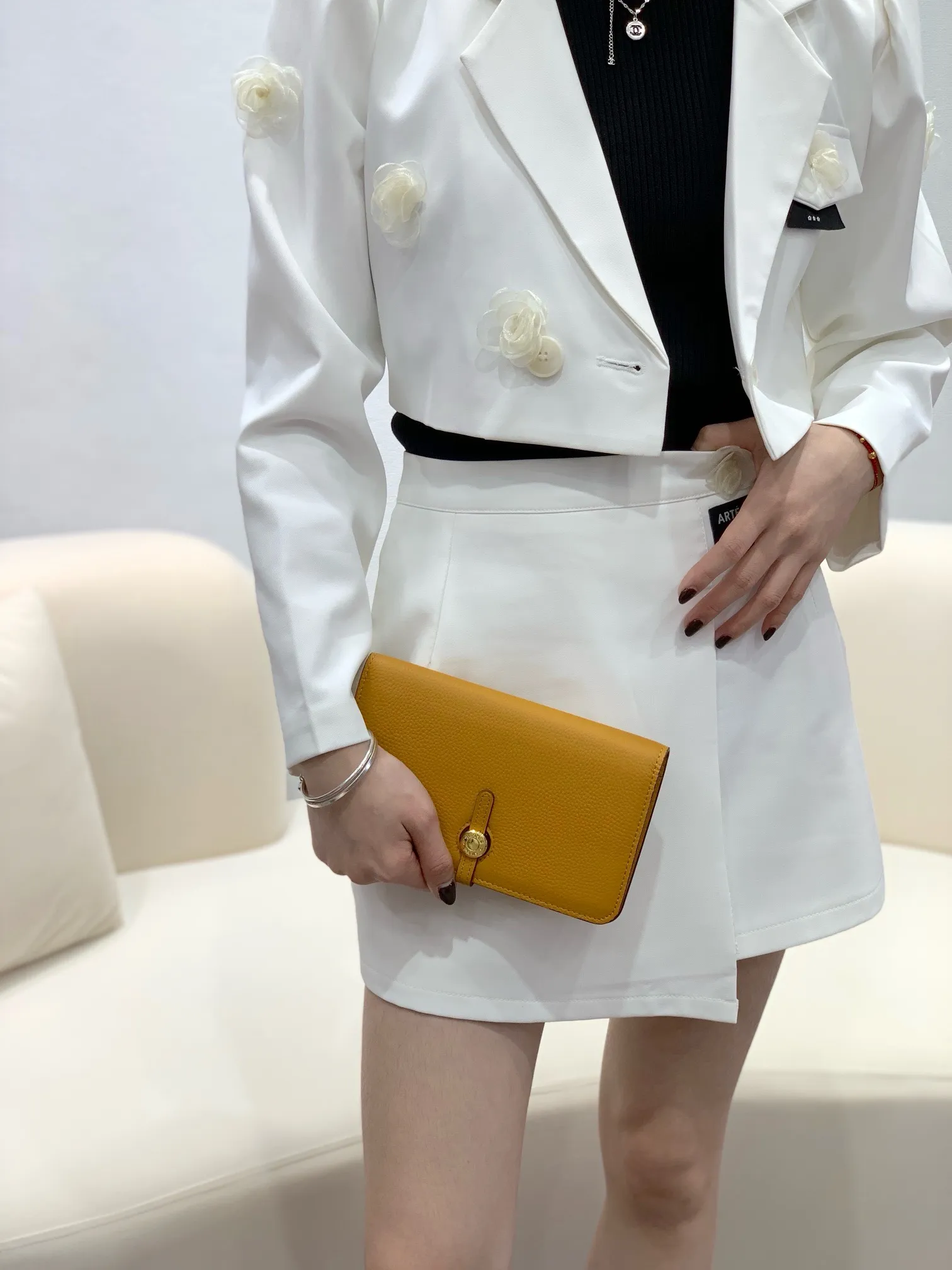 All categories Hermès wallet (Hermès) Hermès 533 gold buckle