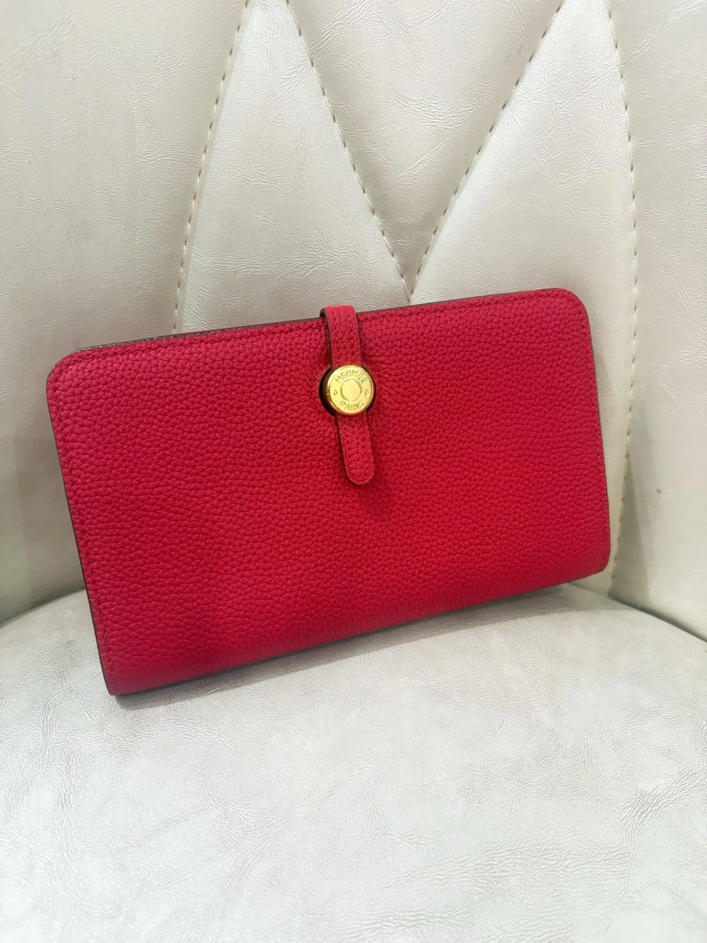 All categories Hermès wallet (Hermès) Hermès 533 gold buckle