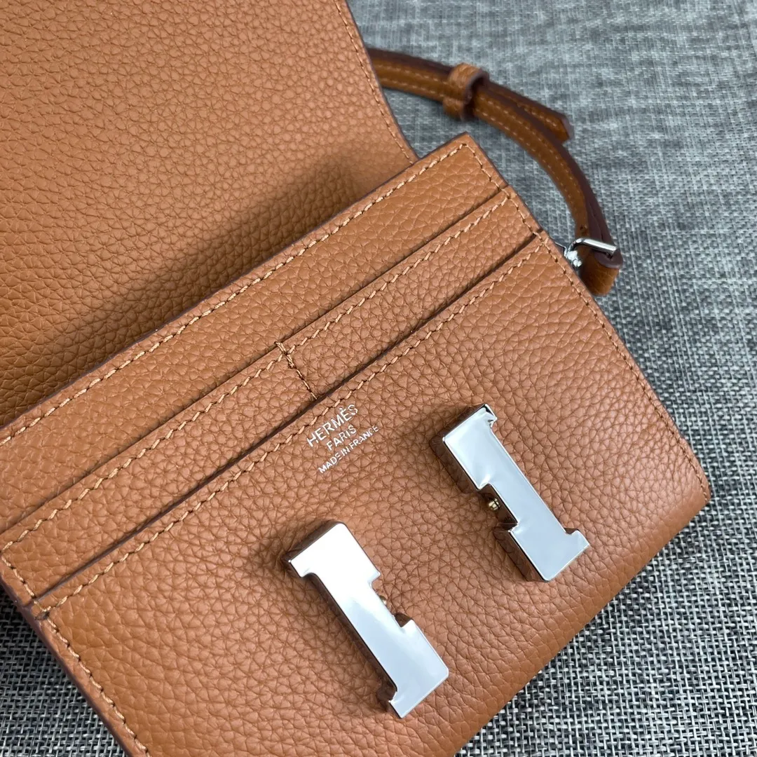 All Categories Hermès Wallet (Hermès) Hermès 537-2 Silver Buckle