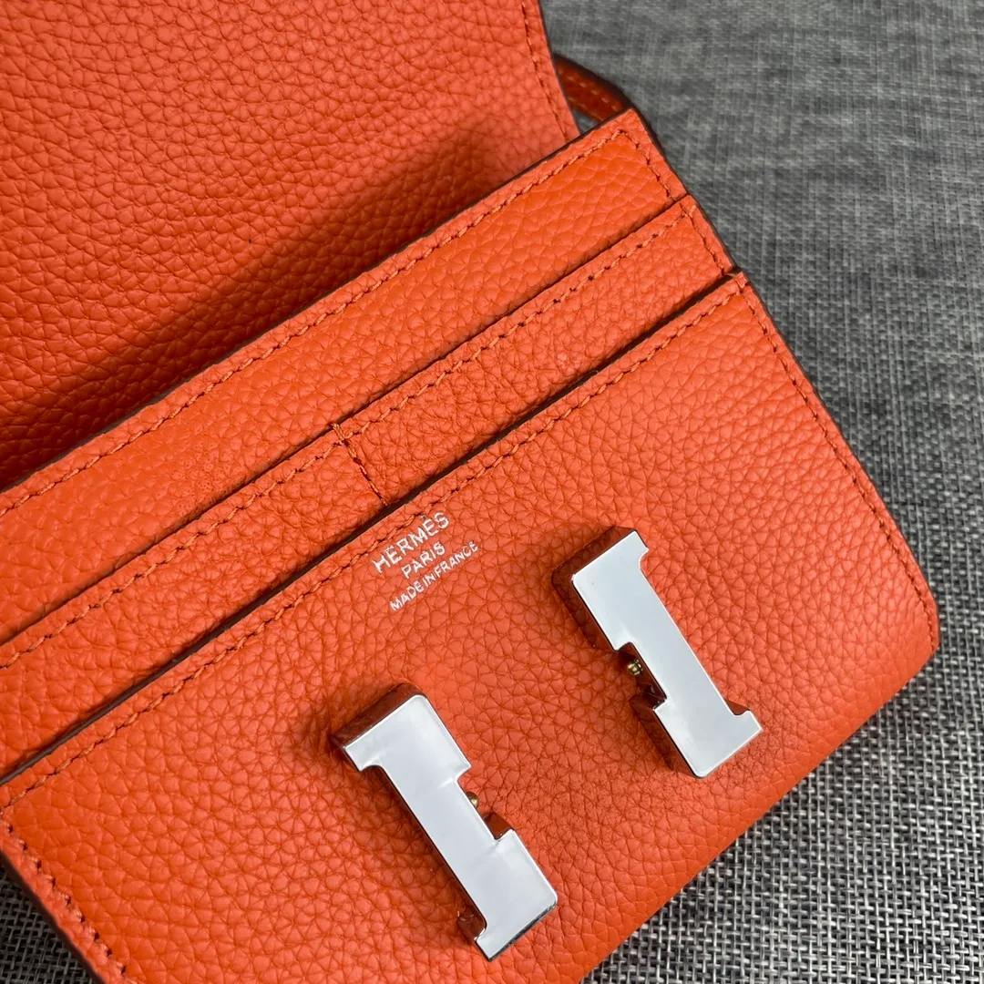 All Categories Hermès Wallet (Hermès) Hermès 537-2 Silver Buckle