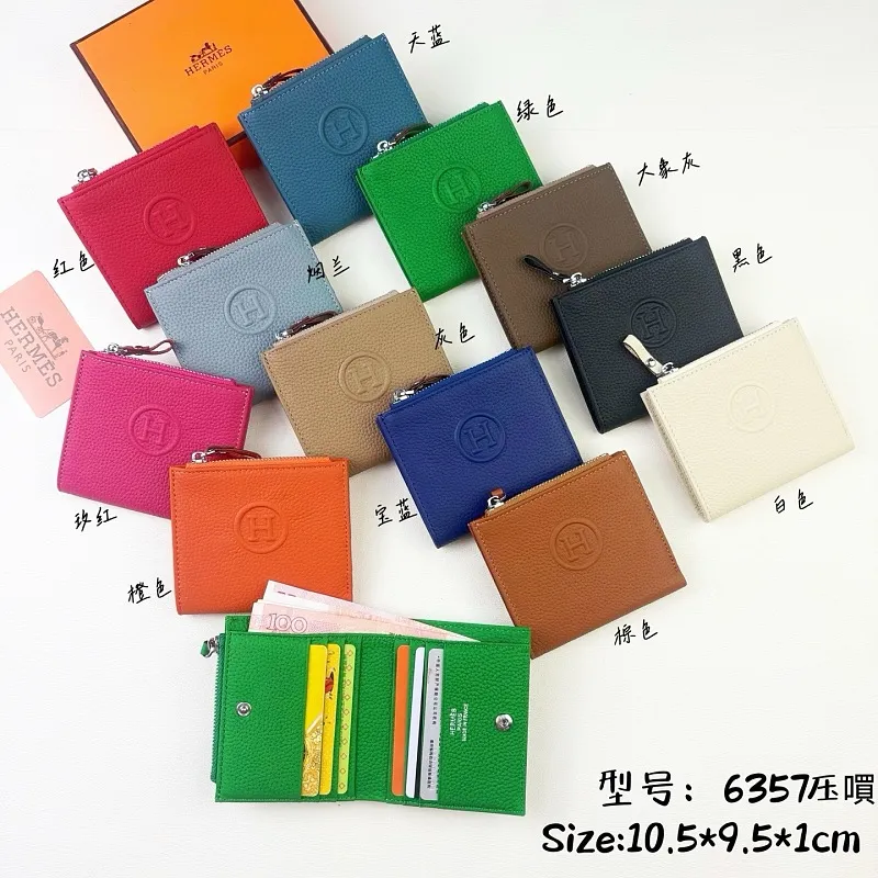 All categories Hermès wallet (Hermès) Hermès 6357 pressed